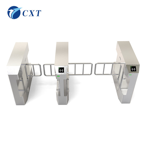 Electric Swing Barrier Gate For Office School Subway TCP/IP Komunikasi Antarmuka