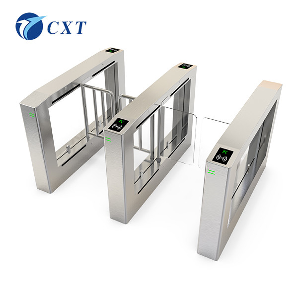 Brushless Motor Swing Barrier Gate Anti Collision Smart Durable For Subway Station 136