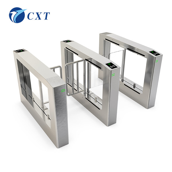 Brushless Motor Swing Barrier Gate Anti Collision Smart Durable For Subway Station 136