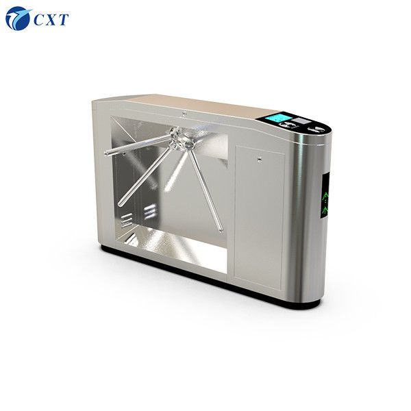 Bridge Type Tripod Turnstile Gate with 1200x280x980mm Dimensions 510mm Pole Length and 30W/24V DC Brushless Motor