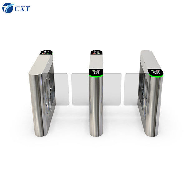 Acrylic Swing Barrier Gate Indoor Automatic With Colored Lights135c