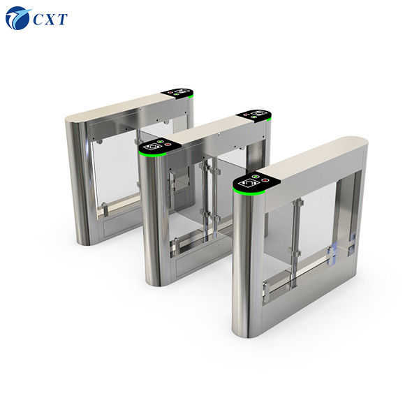 Acrylic Swing Barrier Gate Indoor Automatic With Colored Lights135c
