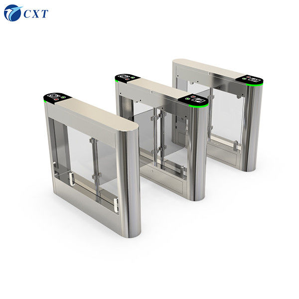 Acrylic Swing Barrier Gate Indoor Automatic With Colored Lights135c