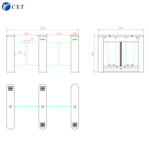 Global best-selling swing gate intelligent fully automatic swing gate brushless motor anti-collision swing gate ph135