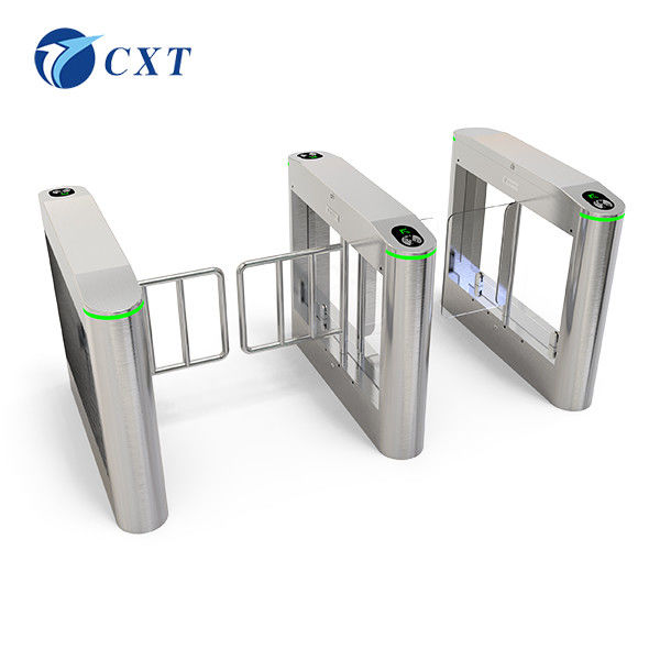 Community supermarket anti-collision swing gate intelligent full-automatic brushless motor swing gate 135