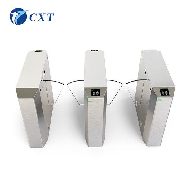 Economical and durable Flap Barrier Gate, best-selling worldwide, QR code face recognition, brushless motorFlap Barrier Gate yw120