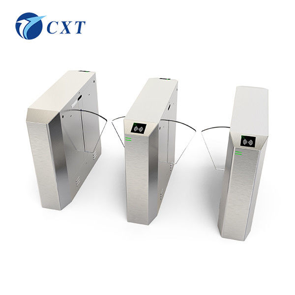 Economical and durable Flap Barrier Gate, best-selling worldwide, QR code face recognition, brushless motorFlap Barrier Gate yw120