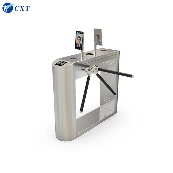 Stable Brushless Motor Tripod Turnstile Gate with Alarm Prompt Functions and 304 Stainless Steel Construction