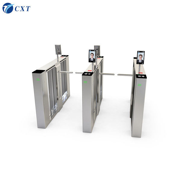 Brushless Motor Outdoor Drop Arm Security Gates Stainless Steel Turnstiles