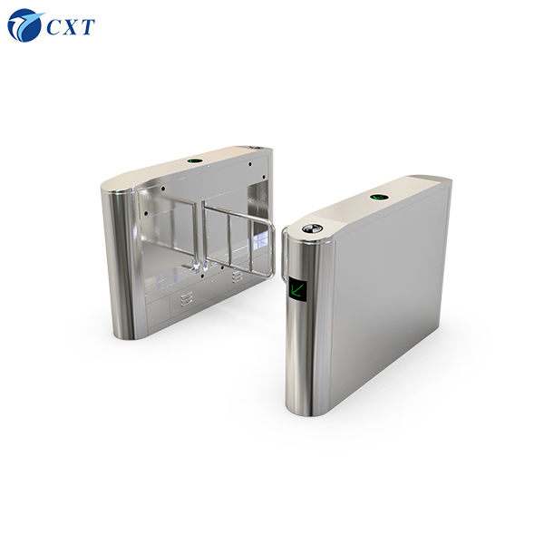 Durable Swing Barrier Gate with Adjustable Arm Length 500~900mm, Stainless Steel or Acrylic Construction for Indoor and Outdoor Use
