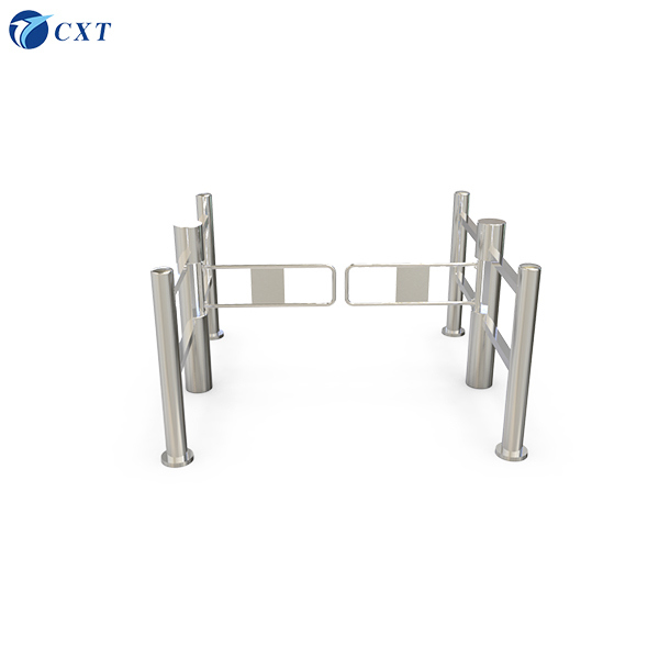 Swing Barrier Gate with Face Detection And Tracking 20 Ms Identification Speed 1.5-2.0mm Chassis Thickness and 50-60 HZ Frequency