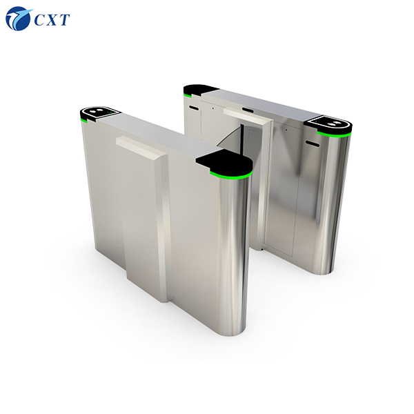2.2mm Thick Steel Flap Barrier Gate with 1400*320*1000mm Sliding Turnstile Size and 400mm Arm Width