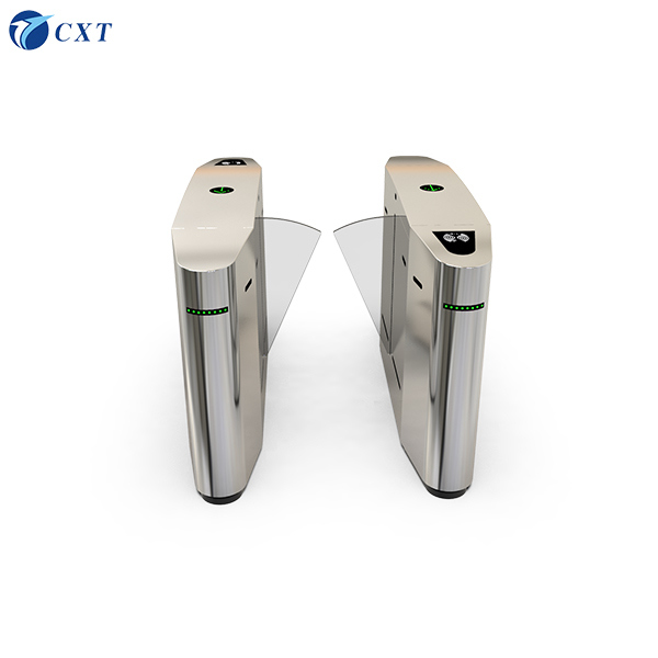 Lightweight 70KG Flap Barrier Gate with Compact 1200*300*1000mm Size and ≤95% Relative Humidity Resistance