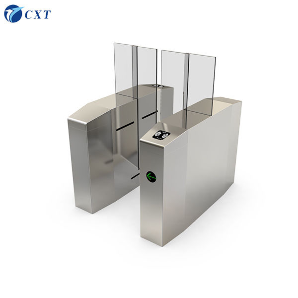 Glass Sliding Turnstile with Relative Humidity up to 95% and Opening Speed 0.8-1 Second for Smooth Access Management