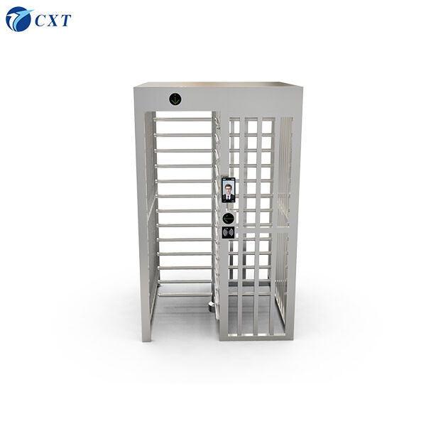50 60Hz powered turnstile gate featuring TCP IP standard or RS485 connection suitable for pedestrian flow management and security
