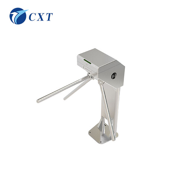 Vertical Compact Tripod Turnstile Gate with 30W Power Consumption and 30-40 People/Minute Capacity for Indoor Use