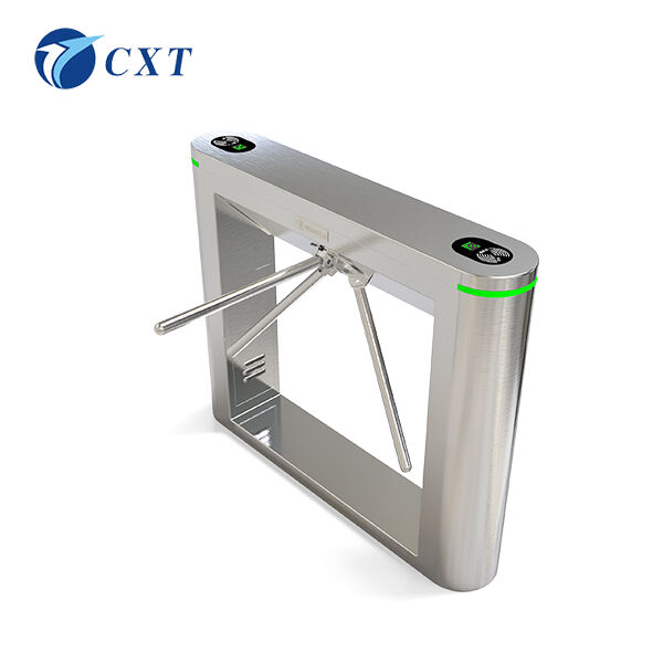 High Performance 304 Stainless Steel Tripod Turnstile Gate with 510mm Arm Length and 1200*220*980mm Specifications
