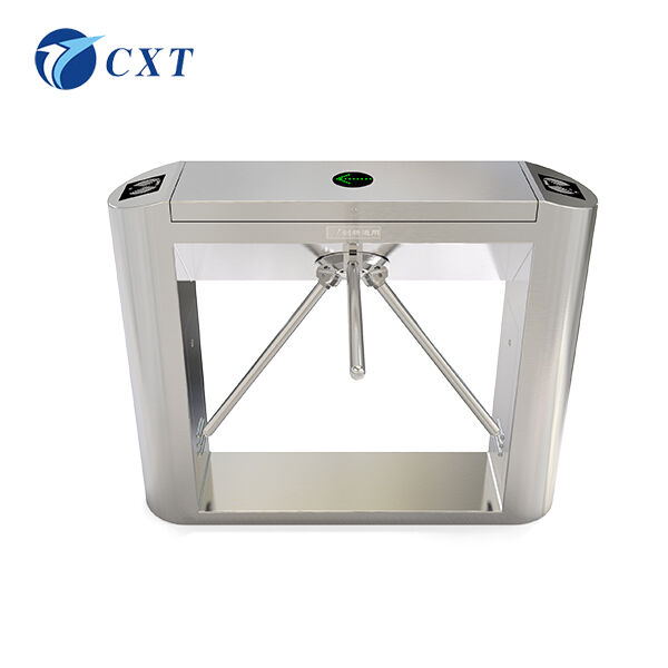 Stable Brushless Motor Tripod Turnstile Gate with Alarm Prompt Functions and 304 Stainless Steel Construction