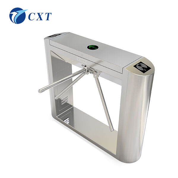 Stable Brushless Motor Tripod Turnstile Gate with Alarm Prompt Functions and 304 Stainless Steel Construction