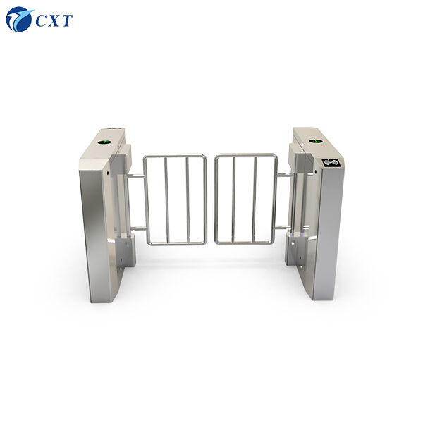 Anty-tailgating regulowana brama obrotowa ze szczotkowym silnikiem do obszarów o dużym natężeniu ruchu
