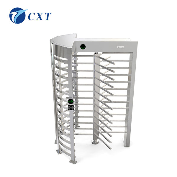 304 스테인리스 스틸 플레이트 전고 회전식 개찰구 견고한 회전식 개찰구 보안 접근 전압 AC110V AC220V 50-60Hz 주파수