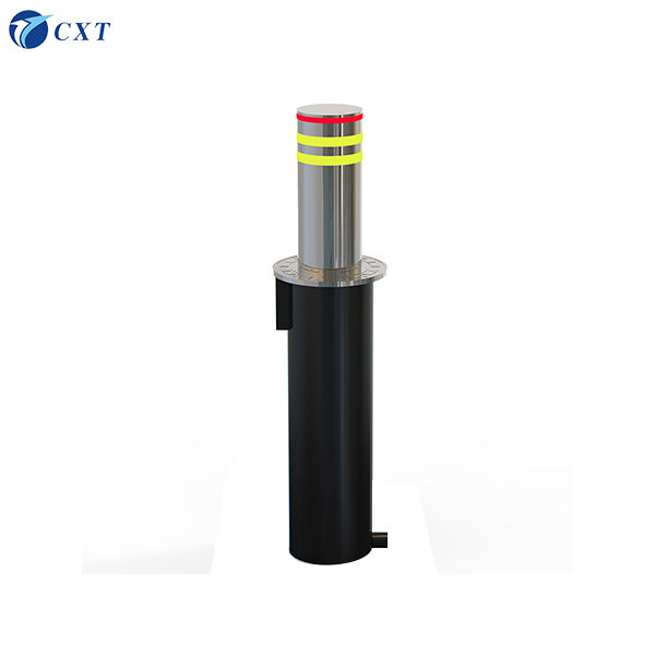 Crash Rated Automatic Bollard with Stainless Steel Material Hydraulic Lifting Core and IP68 Waterproof