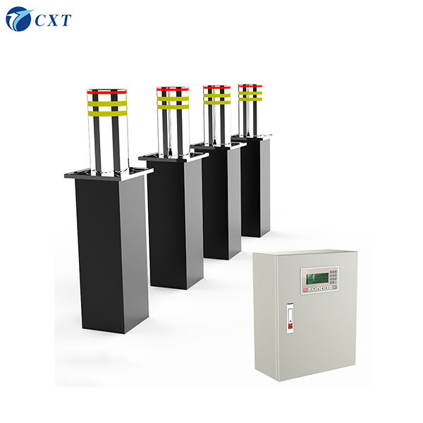 Electric Automatic Retractable Bollard with Stainless Steel 304 Hydraulic Lifting Core and IP68 Waterproof Security