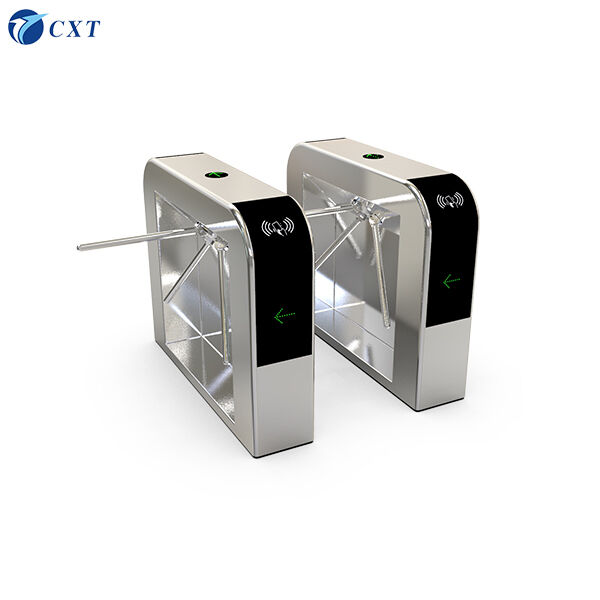 30 People/min Passing Speed Tripod Turnstile Gate with 600mm Lane Width and Relay Output Interface for Secure Access Control
