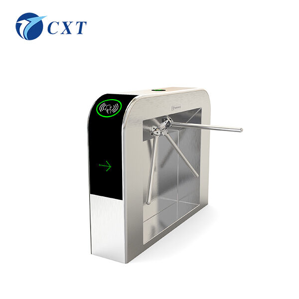 30 People/min Passing Speed Tripod Turnstile Gate with 600mm Lane Width and Relay Output Interface for Secure Access Control