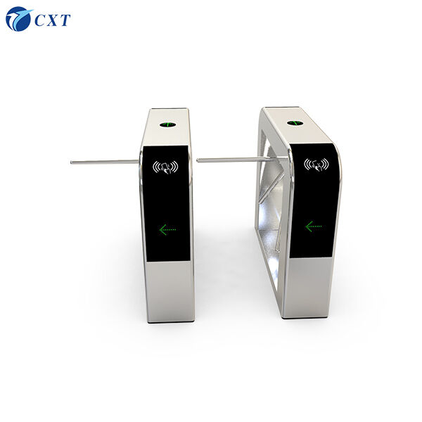 30 People/min Passing Speed Tripod Turnstile Gate with 600mm Lane Width and Relay Output Interface for Secure Access Control