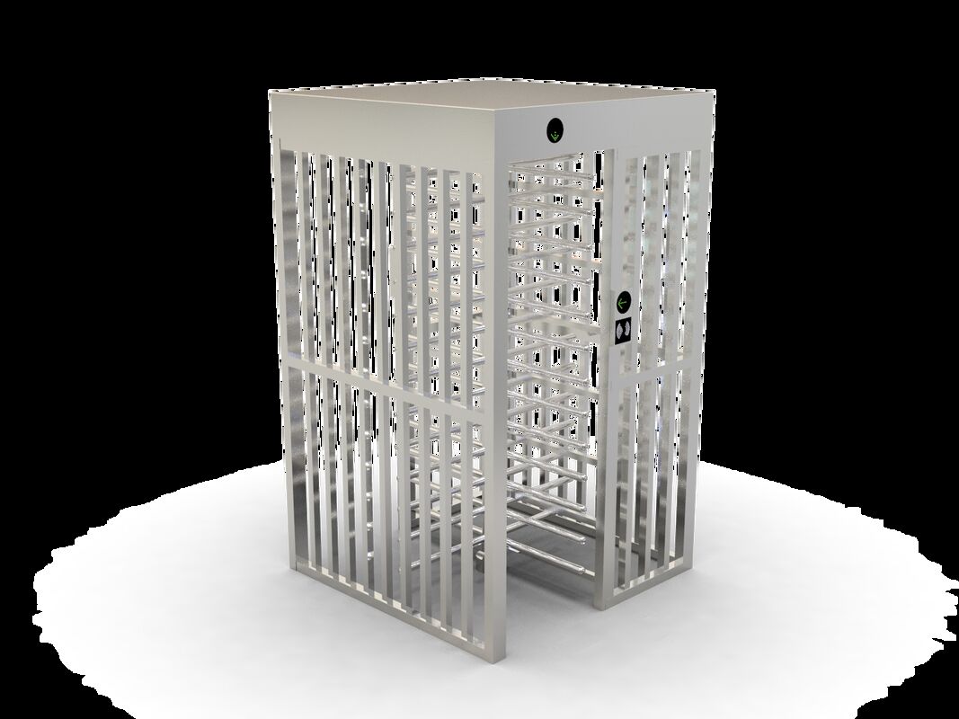 Full Height Turnstile with 230Kg Capacity and 1200mm Depth for Extreme Temperatures from -60°C to +30°C