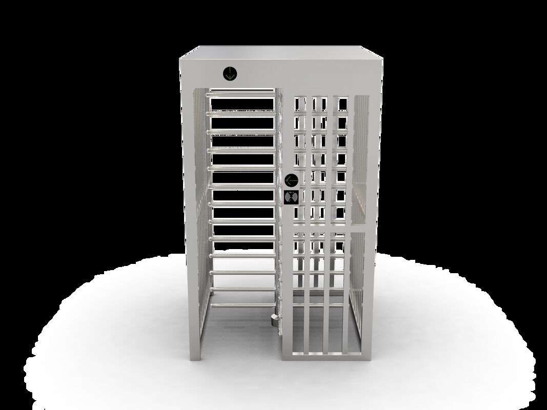 Full Height Turnstile with 230Kg Capacity and 1200mm Depth for Extreme Temperatures from -60°C to +30°C