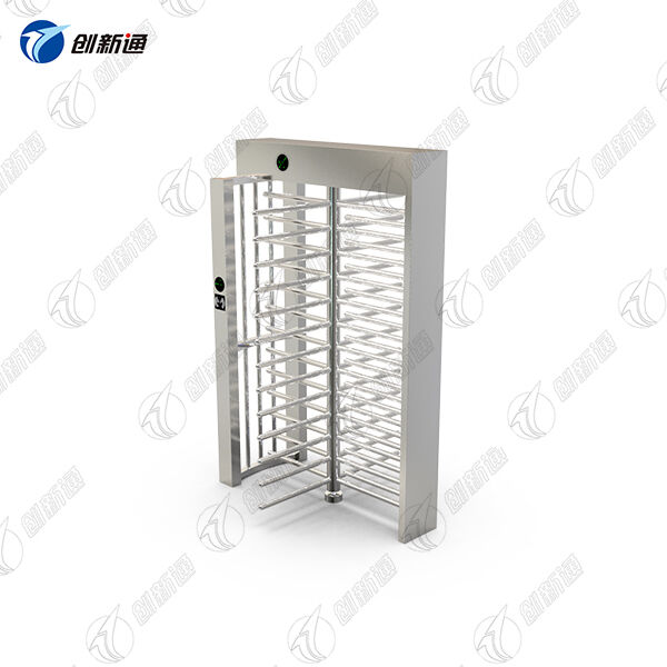 Full Height Turnstile Gate with 1200 Mm Depth for Extreme Cold Environments Minus 60 Degrees Celsius and 24V DC Power
