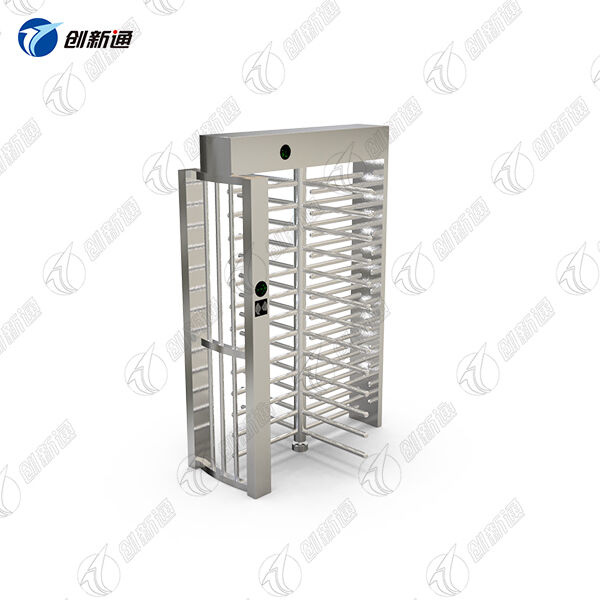 Full Height Turnstile Gate with 1200 Mm Depth for Extreme Cold Environments Minus 60 Degrees Celsius and 24V DC Power
