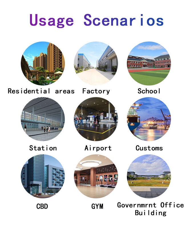 RS 316-3 Swing Barrier Gate with 0.2s Open Speed and 30-40 Persons/min Transit Speed in SUS304 Housing