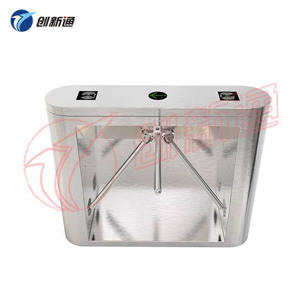 Tripod Turnstile Gate with 550mm Passage Width IP54 Protection Grade and 2.0 mm Cold-plated Steel for Secure Access Control