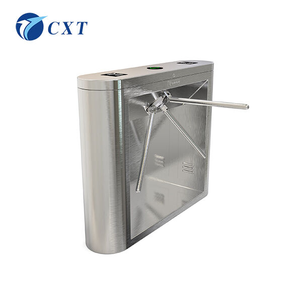 High-Speed Tripod Turnstile Gate with 0.2s Gate Opening Time, Multiple Authentication Methods, and Full CNC Laser Cutting for Secure Access Control