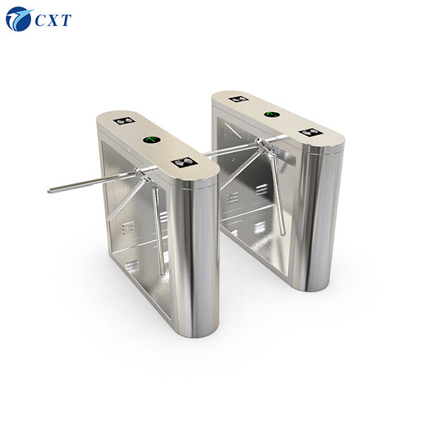 High-Speed Tripod Turnstile Gate with 0.2s Gate Opening Time, Multiple Authentication Methods, and Full CNC Laser Cutting for Secure Access Control