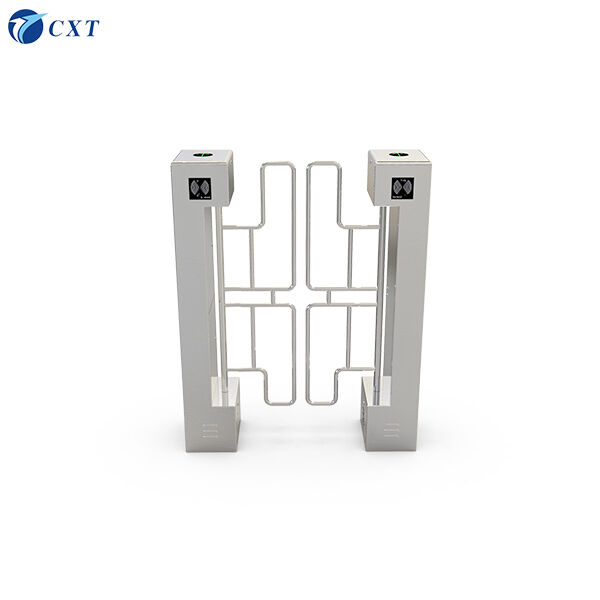 Acrylic Wing Material Swing Barrier Gate with IC Card Compatibility and Wide Temperature Range -20°C to 60°C