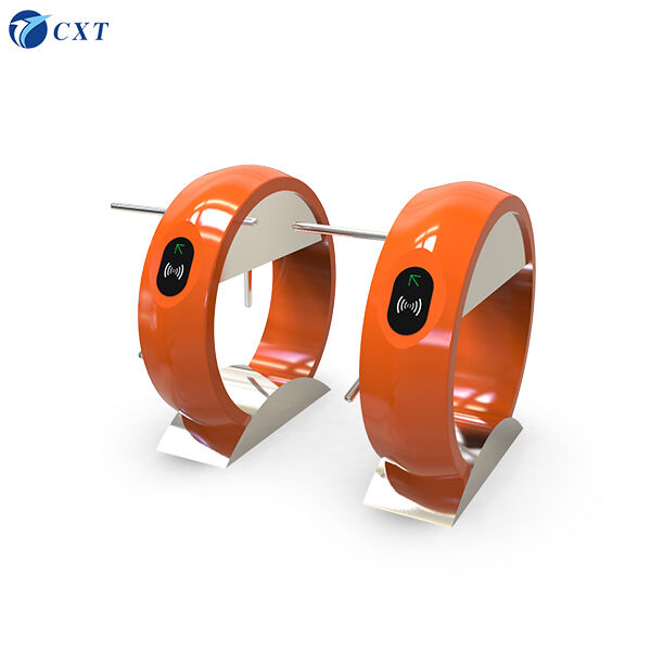 Dry Contact Control Signal Tripod Turnstile Gate with Hoverport Technology and Programmable Opening Angle for Access Control