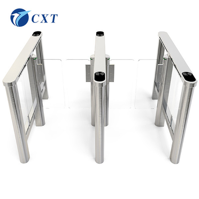 Good price Office Building Waterproof Waist Height Turnstile Glass Swing Turnstile online