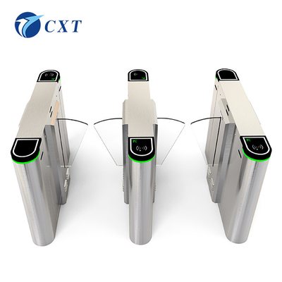 Office 300 People/Min Flap Gate Barrier Automatic Systems Turnstiles YW200