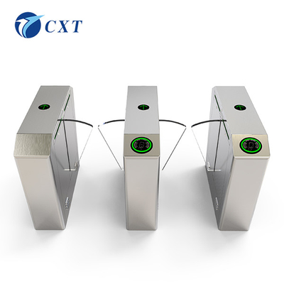 30-40 People/Min Office Security Barrier Gate Retractable Flap Barrier 140X