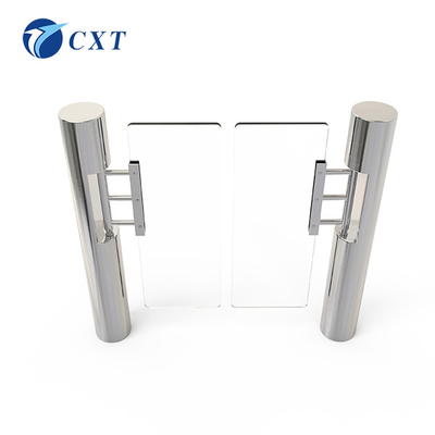 Intelligent Swing Barrier Gate Anti Collision Acrylic Access Control Turnstile Gate 130sl