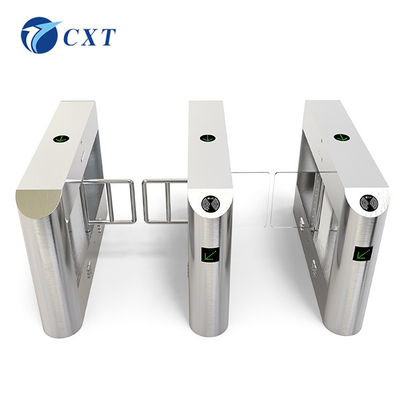 Anti Tailgating Swing Barrier Gate Laser RFID With DFC Technology bw150