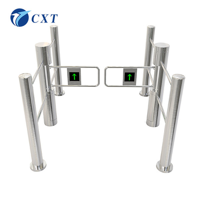 Anti Pinch Swing Barrier Gate 304 Stainless Steel Convenient 130sh