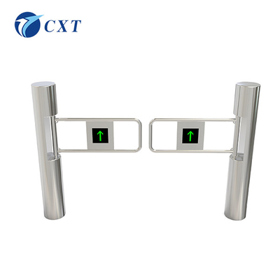 Stainless Steel Swing Barrier Turnstile Brushless Motor For Airport 130s