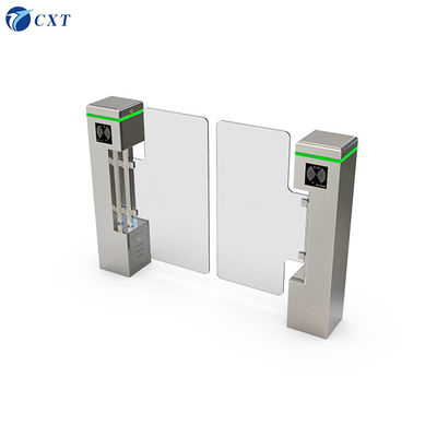 Un buen precio. Puerta de barrera de oscilación de supermercado inteligente con sistema de control de acceso de seguridad en línea