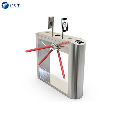 Stable Brushless Motor Tripod Turnstile Gate with Alarm Prompt Functions and 304 Stainless Steel Construction