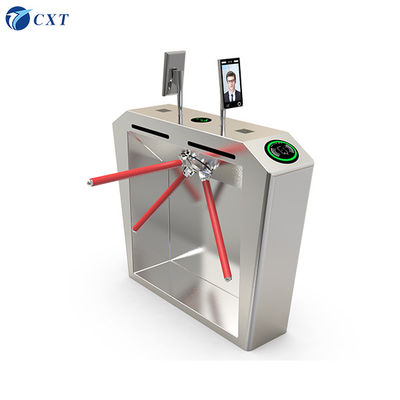 Intelligent Butterfly Shape Tripod Turnstile Gate with 30W/24V DC Brushless Motor and 420mm*330mm*980mm Dimensions